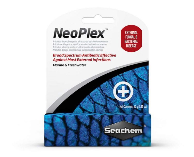 Tratamiento para Acuario Seachem NeoPlex 10 g de Amplio Espectro