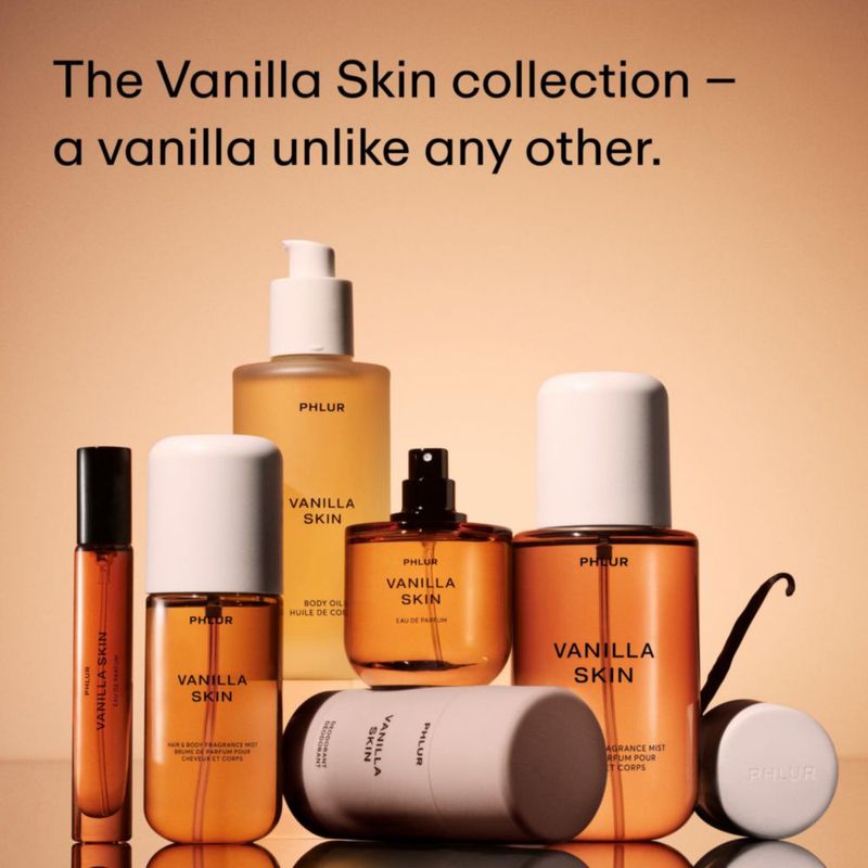 Aceite Corporal PHLUR Vanilla Skin ligero 120 ml