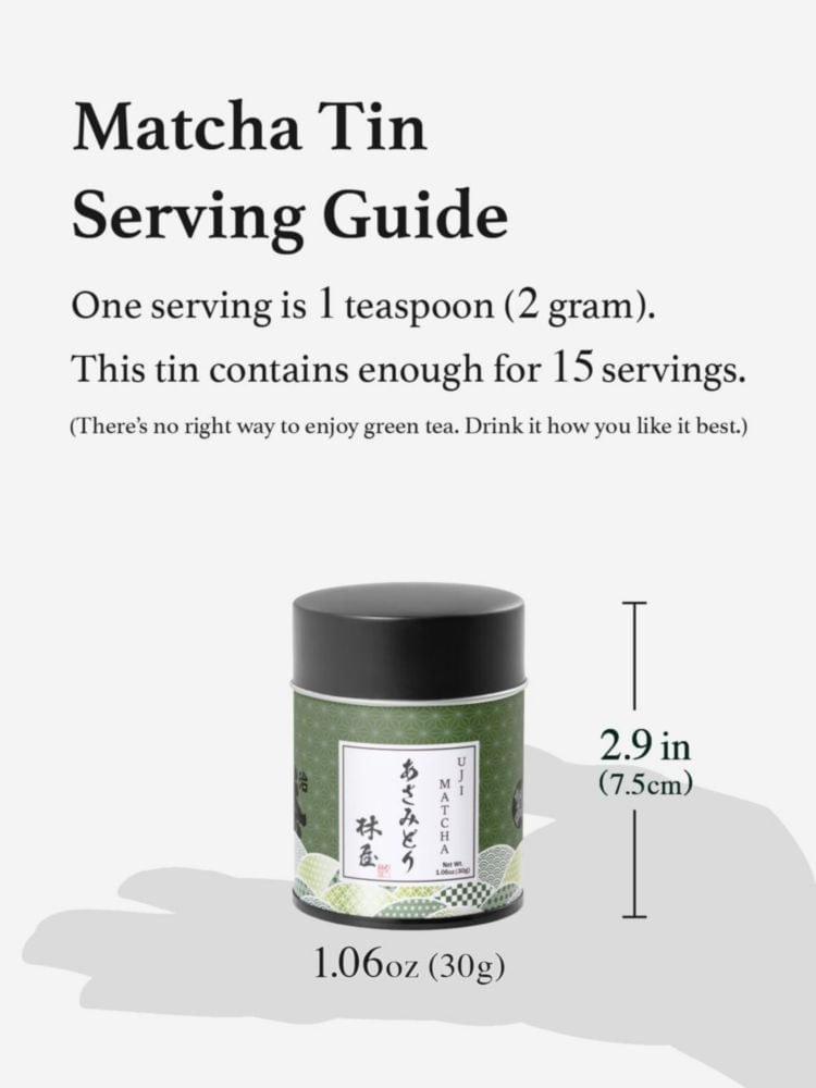 Té KYOHAYASHIYA Asamidori Matcha Ceremonial 30g