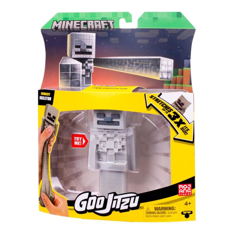 Figura de juguete Heroes of Goo Jit Zu Esqueleto de Minecraft 10 cm