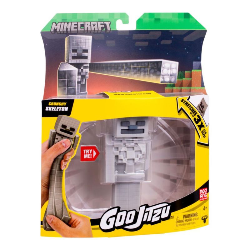 Figura de juguete Heroes of Goo Jit Zu Esqueleto de Minecraft 10 cm
