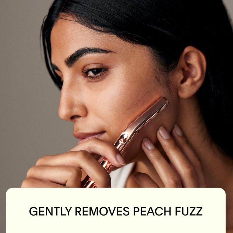 Kit Dermaplaner Leaf Shave Navaja Metálica Cromada