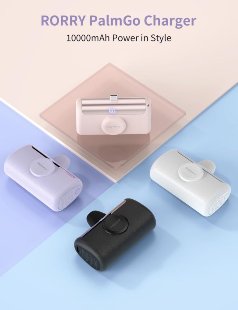 Power Bank RORRY PalmGo 10000 mAh PD 225 W Carga Rápida
