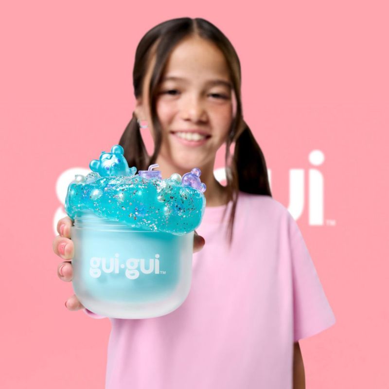 Paquete doble Slime Gui Shimmer Deluxe con 2 limas iridiscentes