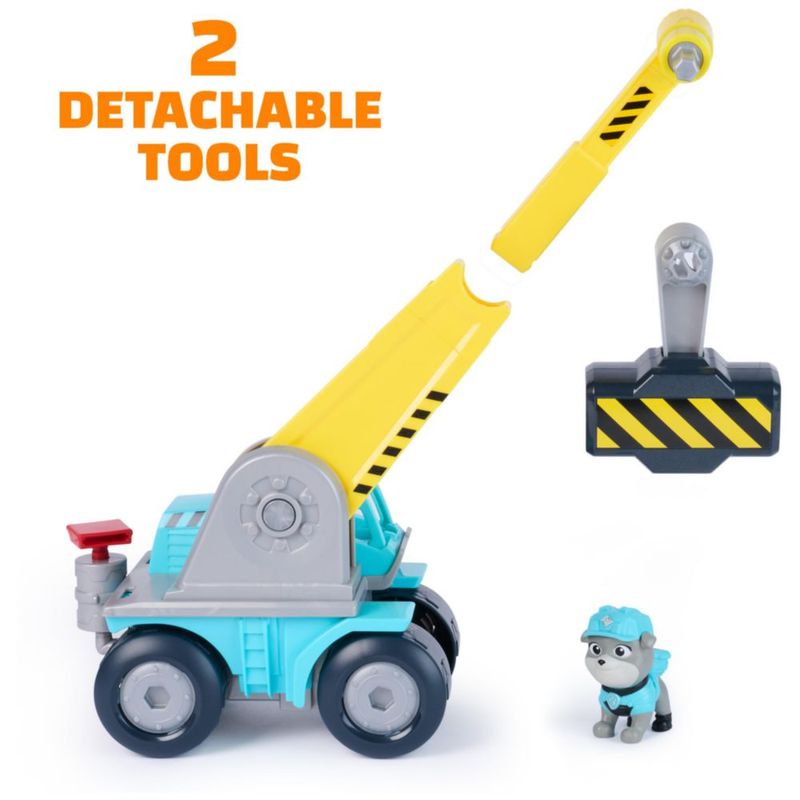 Camión de juguete Rubble & Crew Motor Mega Martillo 25 cm
