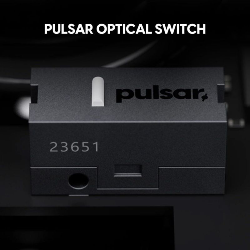 Ratón gaming Pulsar Xlite 44 g Mediano Rock 8K