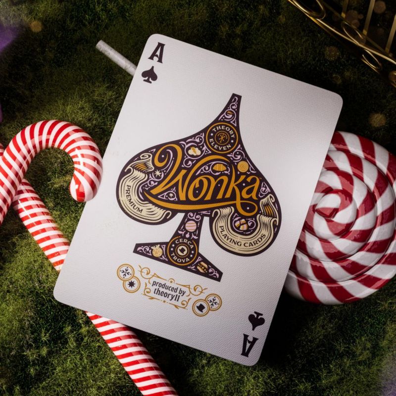 Baraja de naipes theory11 Wonka Premium con índices estándar