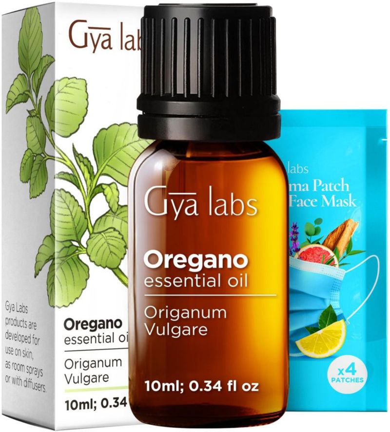 Aceite esencial de orégano Gya Labs 10 ml para aromaterapia