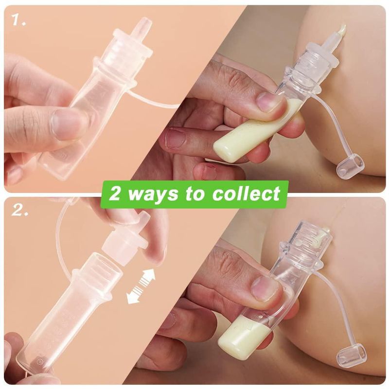 Recolector de colostro haakaa 4 ml – Pack de 2