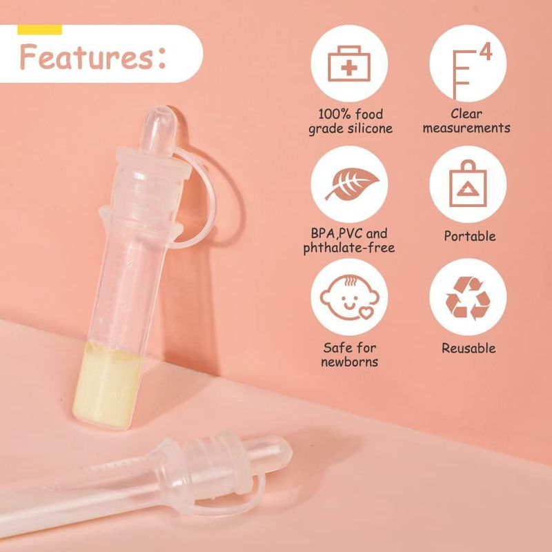 Recolector de colostro haakaa 4 ml – Pack de 2