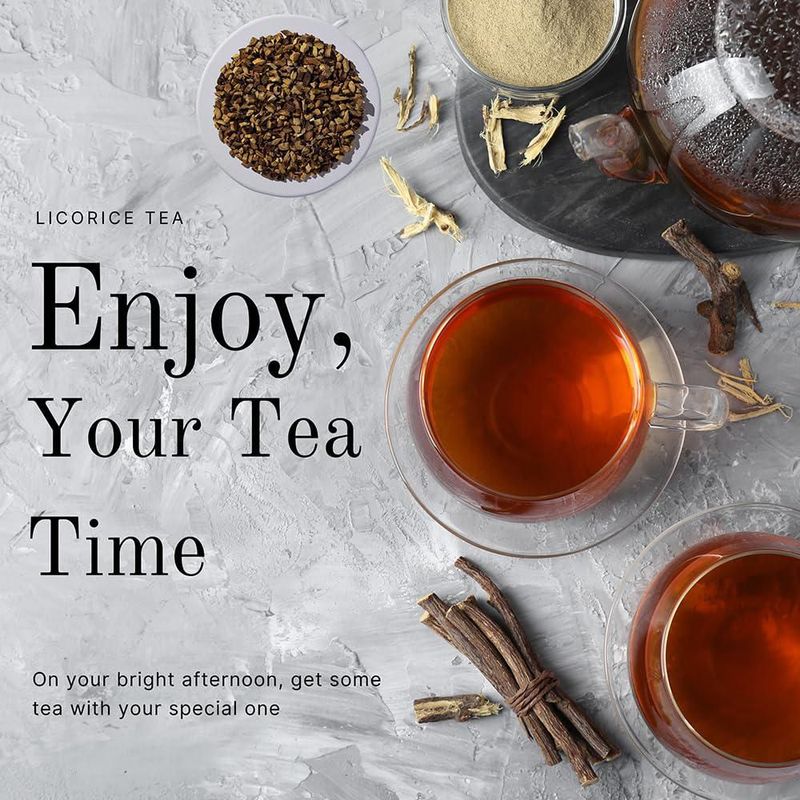 Té de Raíz de Regaliz Hebhac Herbs 100 g Corte Premium