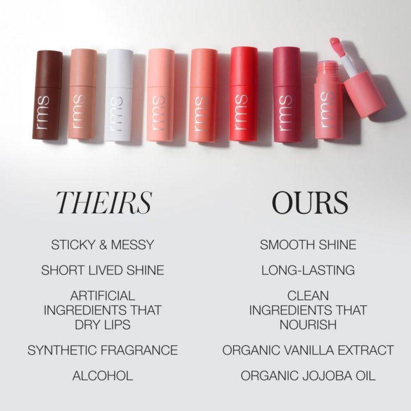 Lip Oil RMS Beauty Legendary brillo hidratante para labios con color
