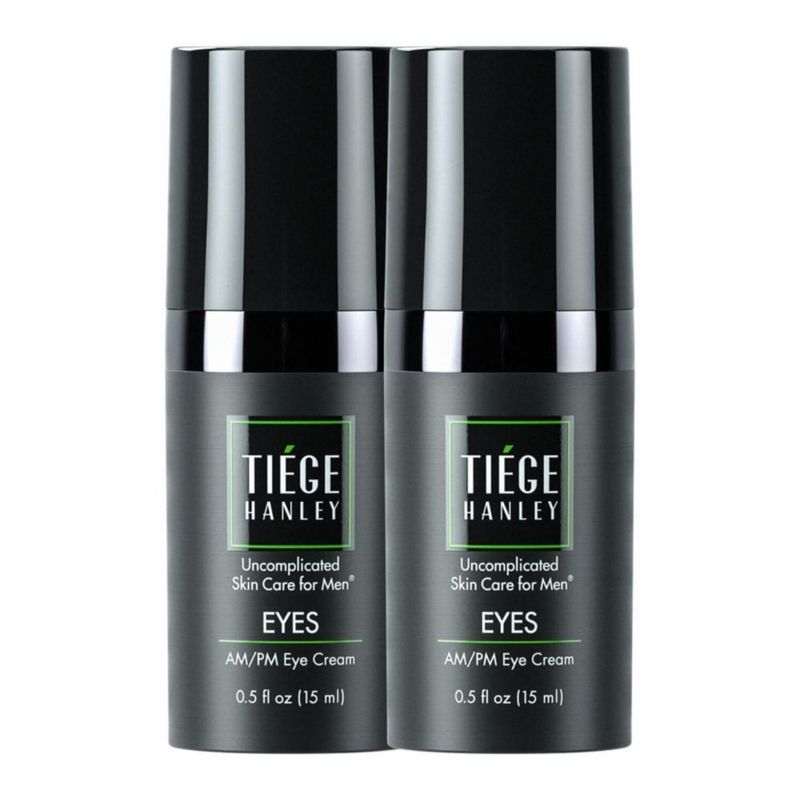 Crema para ojos Tiege Hanley 30 ml pack de 2 AM/PM anti‑edad