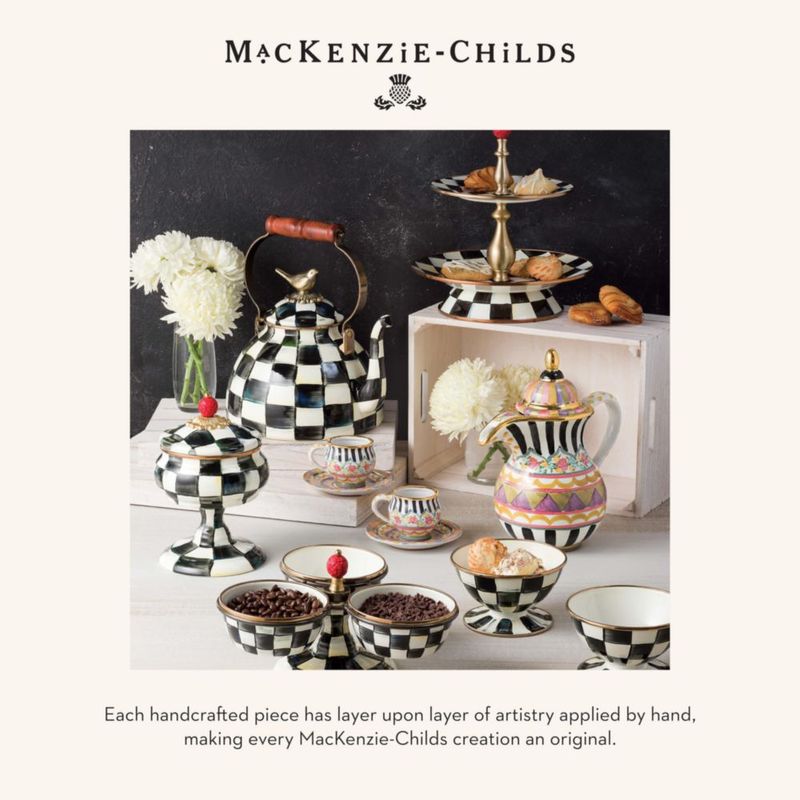 Recipiente de Almacenamiento de Alimentos MACKENZIE-CHILDS 567 ml "Courtly Check"
