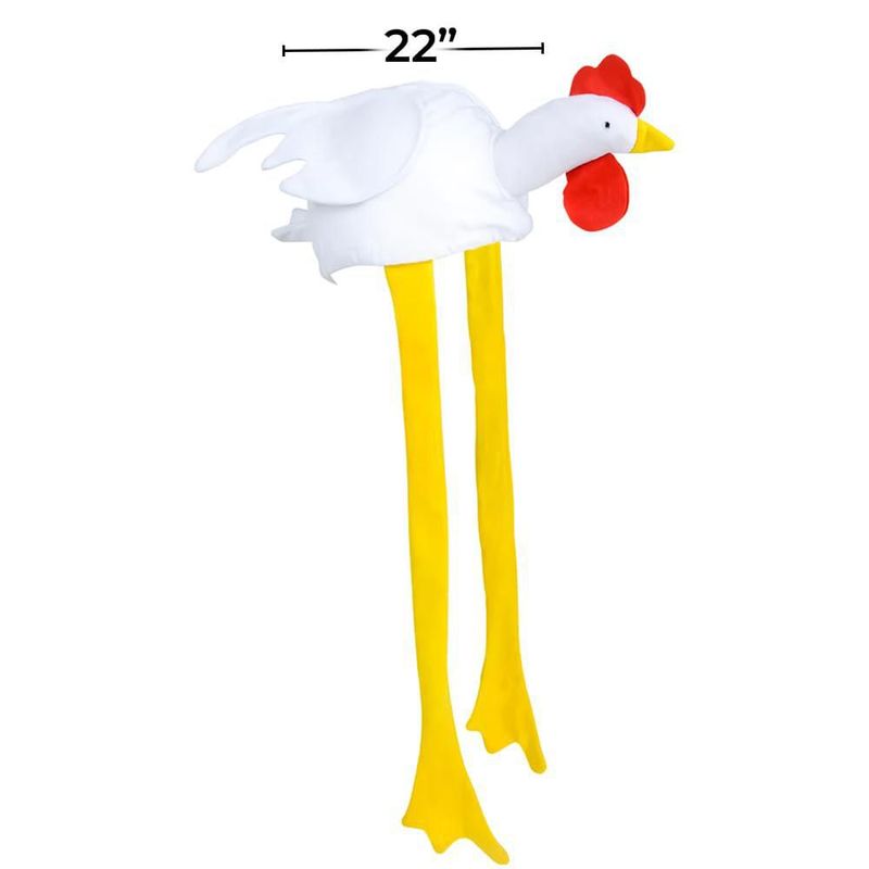 Sombrero de gallina Rhode Island Novelty accesorio de disfraz divertido
