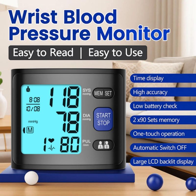 Pulsera automática GUAEVER con monitor de presión arterial