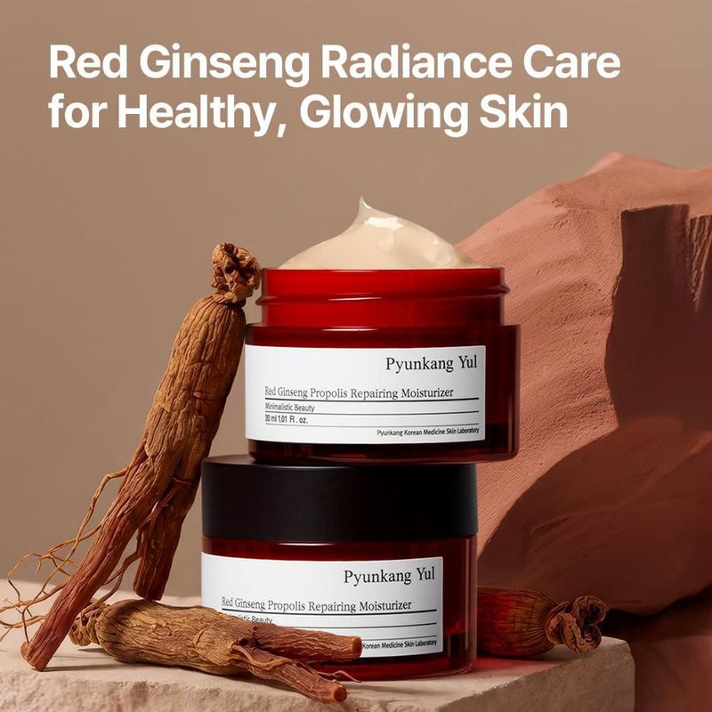 Crema hidratante Pyunkang Yul 30 ml Ginseng rojo y propóleos