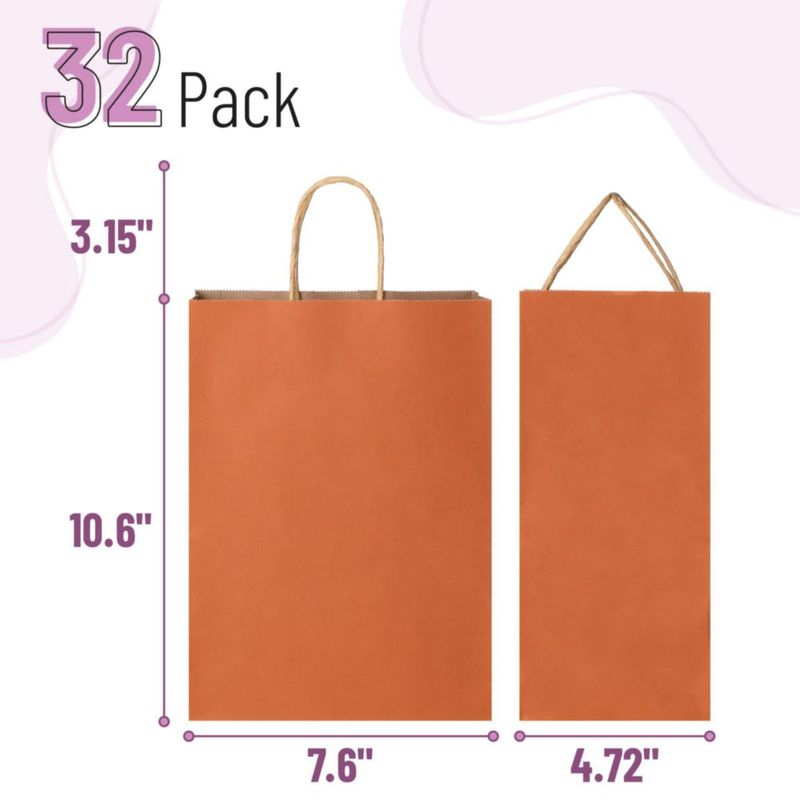 Bolsas de regalo de papel Mr. Pen 32 unidades 19 x 12 x 27 cm kraft
