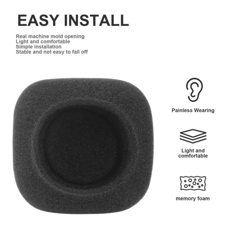 Almohadillas para auriculares Miruchertter H150 de espuma viscoelástica 2 pares