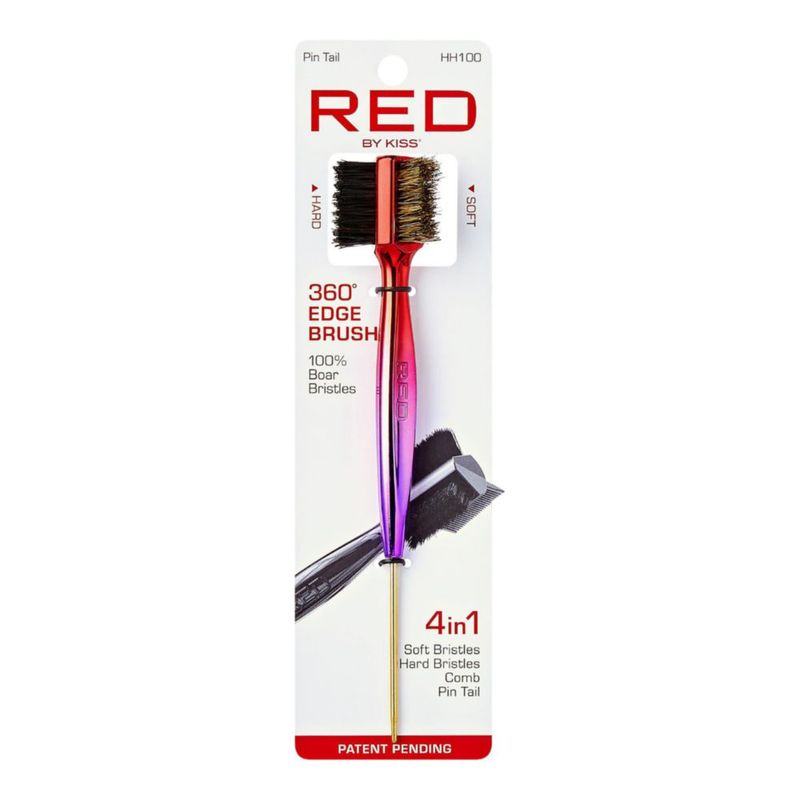 Cepillo de Cabello Red by Kiss 4 en 1 con Cerdas de Jabalí