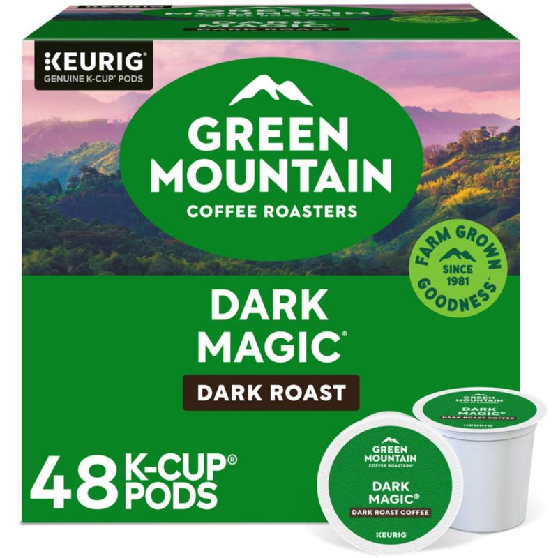 Cápsulas de café Green Mountain Dark Magic tueste oscuro 48 unidades