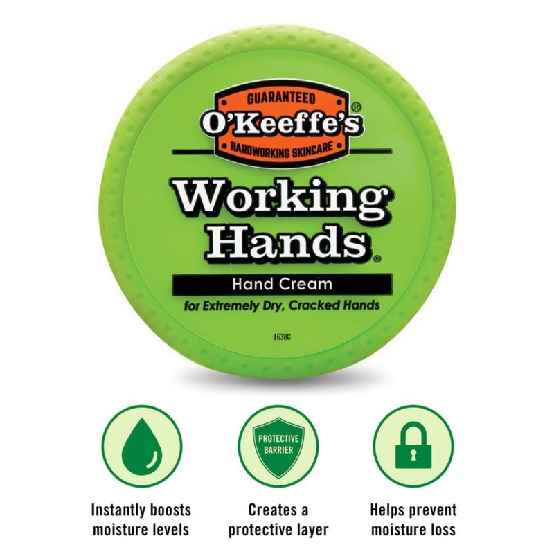 Crema de Manos O'Keeffe's K0350002-11 Paquete de 11 Frascos de 95 ml