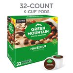 Cápsulas de café Green Mountain Hazelnut tueste ligero 32 unidades