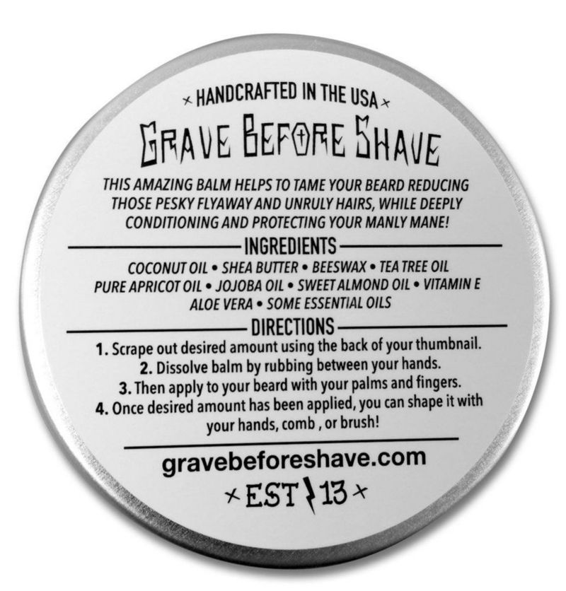 Bálsamo para barba Grave Before Shave Head Hunter con aroma tropical