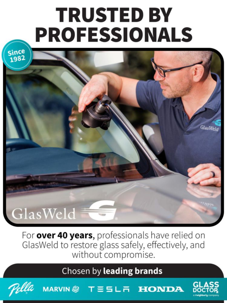 Resina para reparación de parabrisas GlasWeld Clear para clima cálido 15 ml