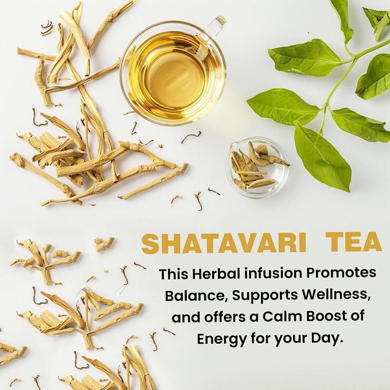 Té de Raíz de Shatavari Cortada Hebhac Herbs 100g Orgánico