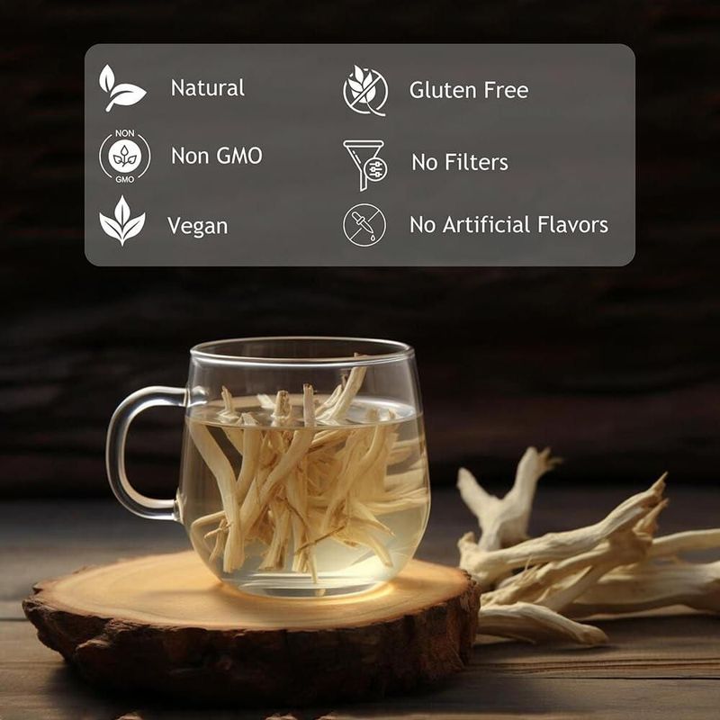 Té de Raíz de Shatavari Cortada Hebhac Herbs 100g Orgánico