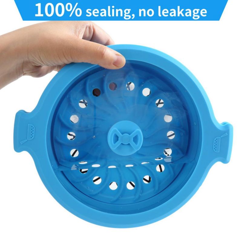 Utensilio de cocina GLOU-GLOU GOOSE GGG vaporera de silicona 08 L 2 piezas