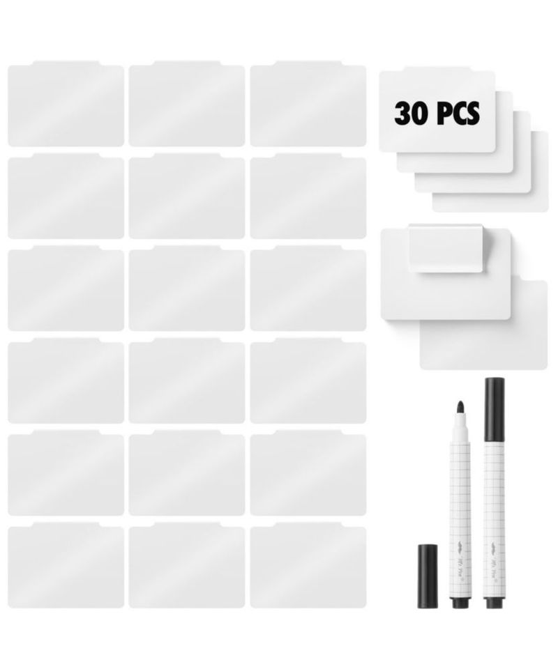Juego de 32 Etiquetas con Clip para Cestas Mr. Pen