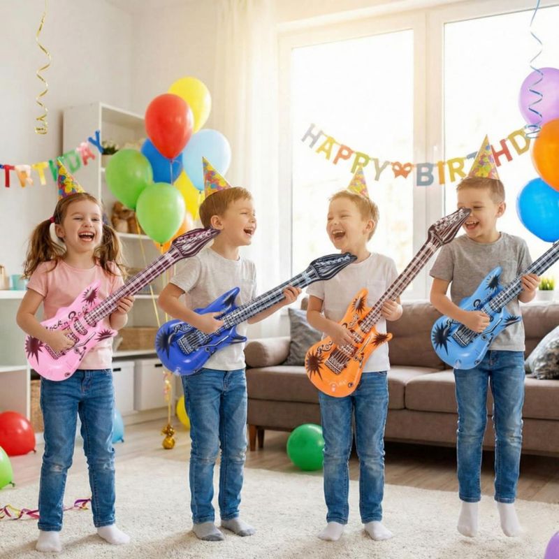 Rhode Island Novelty Guitarras inflables de rock de 24 pulgadas docena