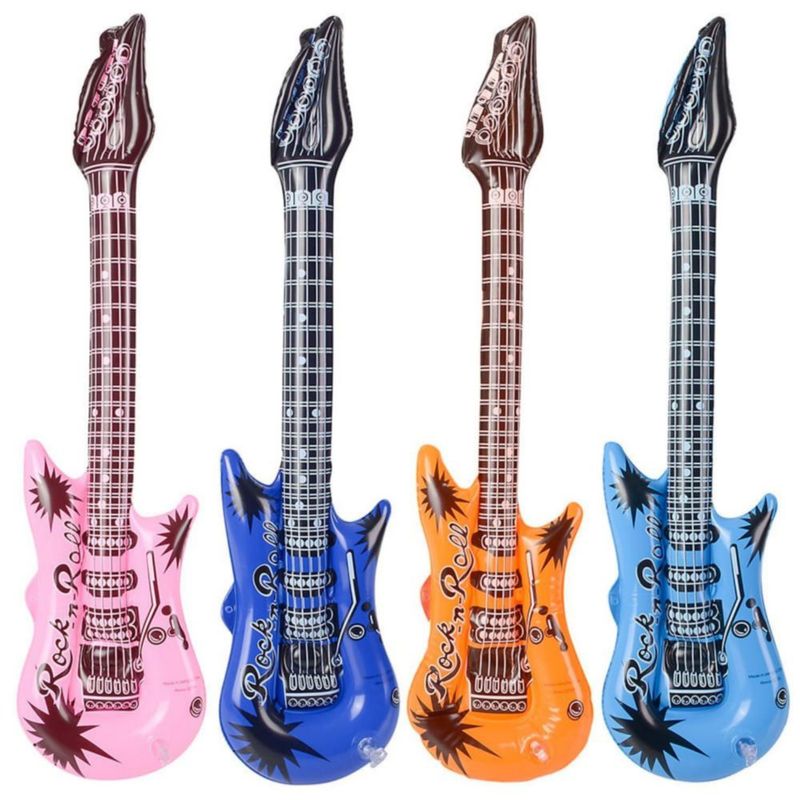 Rhode Island Novelty Guitarras inflables de rock de 24 pulgadas docena