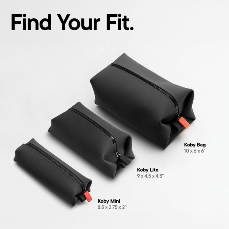 Neceser TOOLETRIES Koby Resistente a Fugas 25x15x15cm