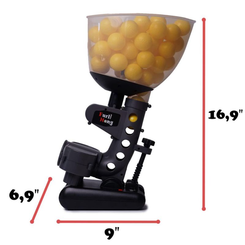 Máquina de lanzamiento de béisbol Furlihong 692BH con batería y alimentación AC