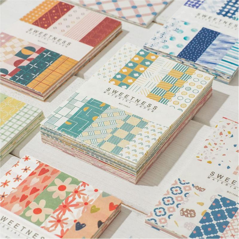 Papel para álbum de recortes FMOACEN 500 hojas 83 x 56 cm Vintage