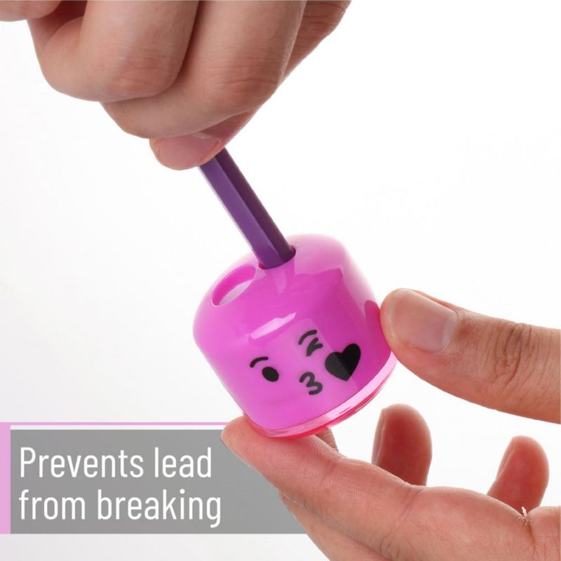 Sacapuntas Mr. Pen - Juego de 6 unidades con doble orificio (4 cm)