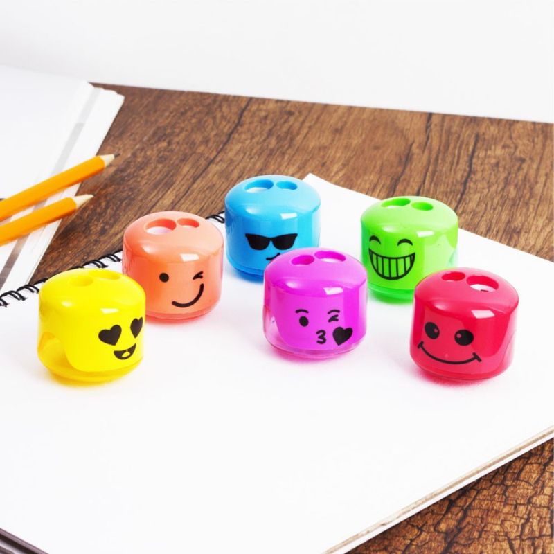 Sacapuntas Mr. Pen - Juego de 6 unidades con doble orificio (4 cm)