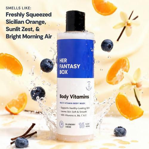 Gel de Baño Hidratante Her Fantasy Box Multi-Vitaminas 473 ml