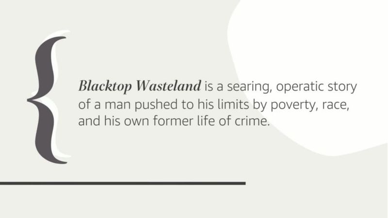 Libro Blacktop Wasteland de Flatiron Books