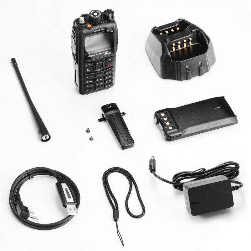 Radio de aficionado Radioddity GD-88 7W DMR VHF/UHF