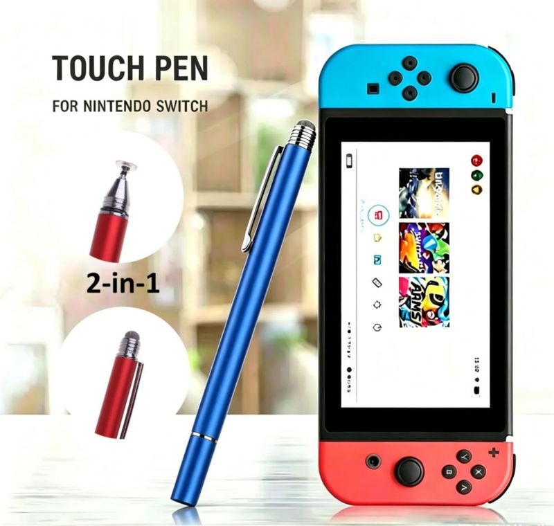 Lápiz Stylus 2 en 1 fllynewrite para Nintendo Switch