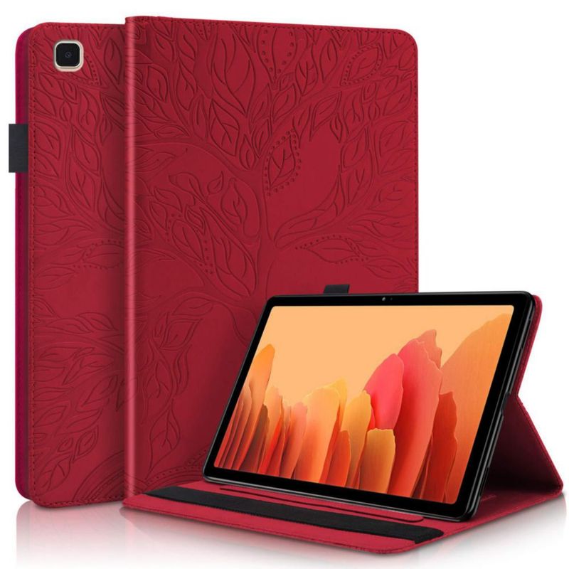 Funda TIPOYOROO Galaxy Tab A7 Lite 8.7" Cuero PU Roja