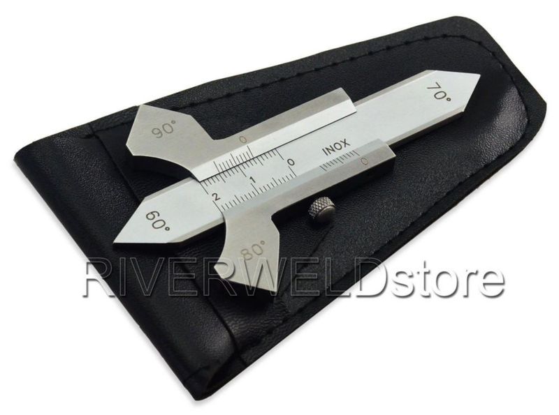 Calibrador de Soldadura RIVERWELD 60° 70° 80° 90°