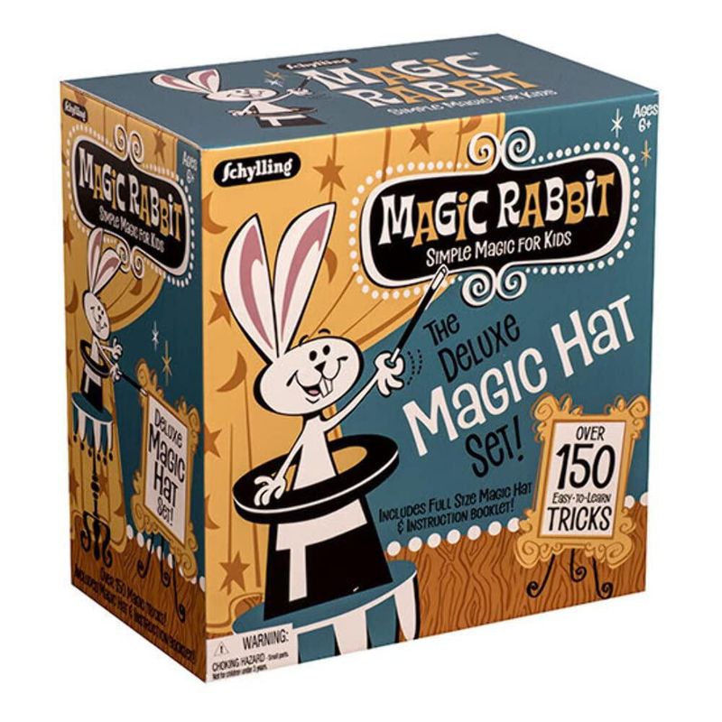 Set de Magia Sombrero Mágico con Conejo Schylling 150+ Trucos