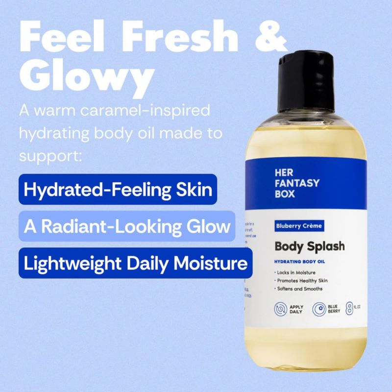 Body Splash Her Fantasy Box Blueberry Crème 236 ml