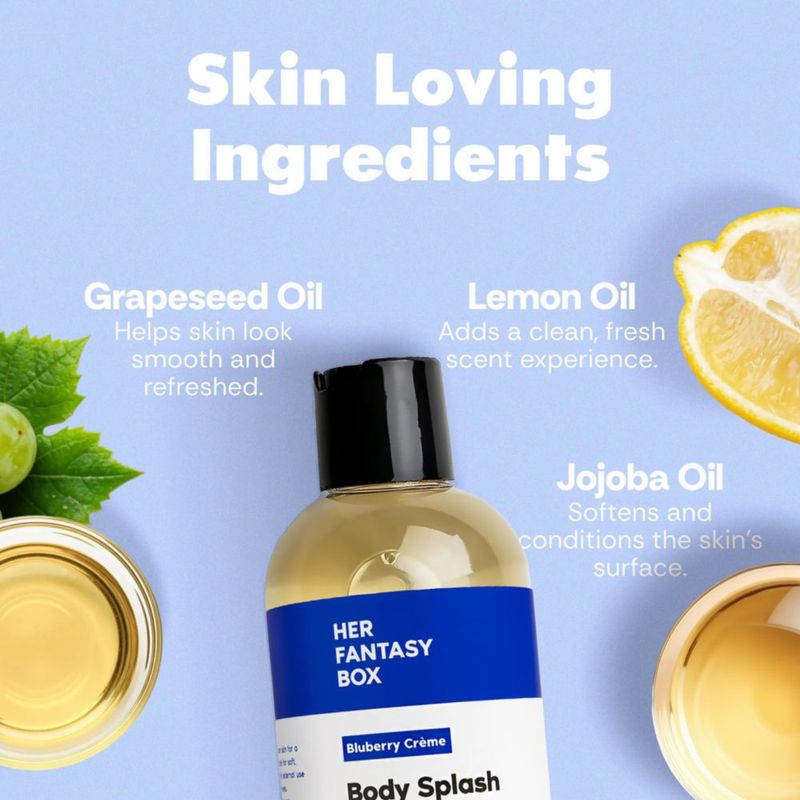 Body Splash Her Fantasy Box Blueberry Crème 236 ml