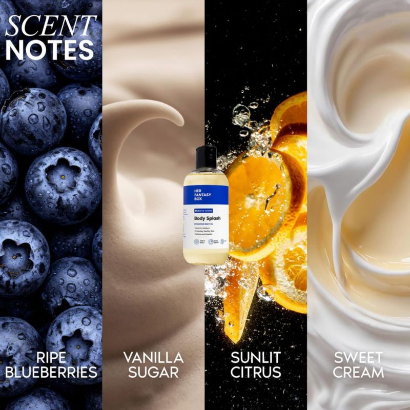 Body Splash Her Fantasy Box Blueberry Crème 236 ml